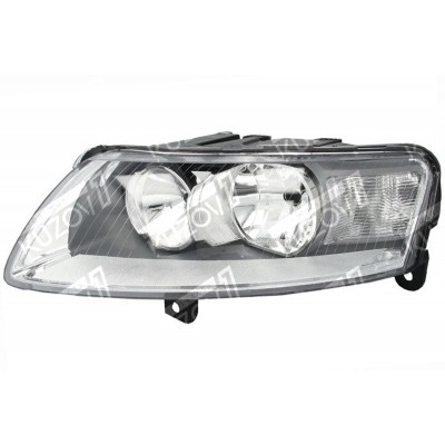 Передняя фара (левая) TYC для AUDI A6 (C6) 2004-2008 - фото