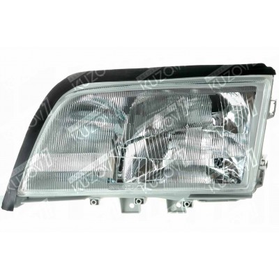 Передняя фара (левая) AVG для Mercedes C (W202) 1993-2000 - фото