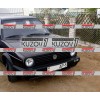 Бампер передний (черный) С Усилителем TYG для Volkswagen GOLF 2 1989-1992 - фото 3